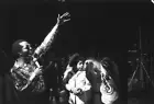 Psychedelic Soul Group Sly The Family Stone Perform 1976 Old Photo