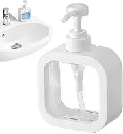 Lotion Dispenser with Pump,Refillable Soap Dispenser - Portable Containers, 300/500ml Shampoo Lotion Hand Pump, Clear Leakproof Shower Gel Bottle for Bathroom