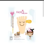 FACEQUEEN蜂蜜牛奶滋潤護足膜1入