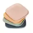 NEW Tupperware Set of 4 Square Picnic Plates Lunch Luncheon