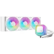 DEEPCOOL LE360 V2 White 360mm ARGB Liquid Cooler For Intel LGA 1851/1700/1200/1151/1150/1155, AMD AM5/AM4 [R-LE360-WHAMMN-G-2]