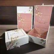 Bridesmaid Proposal Box- Will You Be My Bridesmaid Box- Set Of 3 Foldable Boxes