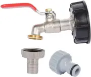IBC Tank Adapter 1/2" Connector Adapter Fittings Tool S60X6 Yard Garden Water Ta