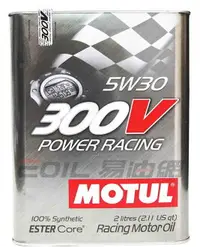 在飛比找樂天市場購物網優惠-MOTUL 300V POWER RACING 5W30 雙