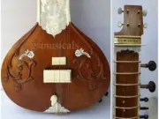 SITAR ELECTRIC FUSION LEFT HANDED WITH FIBERGLASS CASE GSM066 AU