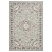VEDBÄK rug, low pile, light grey, 200x300 cm