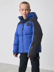 Baker By Ted Baker Shower Resistant Colourblock Padded Jackets (AV7610) | $145 - $161