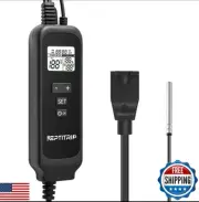 REPTITRIP Reptile Dimming Thermostat with Temperature Probe, Thermostat for R