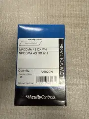 Acuity nLight NPODMA 4S DX WH Sensor Switch