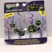 2012 Teen Ninja Turtles TMNT Swirl Decorations Party Pack Birthday