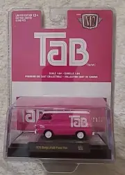 M2 Machines 1970 Dodge A100 Panel Van Pink TAB A05 21-21 Coca-Cola 1:64