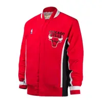 在飛比找PChome24h購物優惠-【Mitchell & Ness】 NBA復古熱身外套 公牛