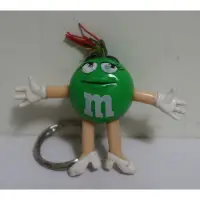 在飛比找蝦皮購物優惠-M&M's mm巧克力 綠M 公仔 吊飾/鑰匙圈