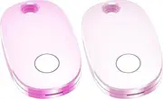Smart Air Tag Tracker 2 Pack, Key Finder KeyFinder Compatible with Apple Where is? App (iOS Only, Android Not Supported), Bluetooth Key Finder for Luggage/Bags/Suitcases, Replaceable Battery