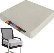 Chair Cushion Outdoor Indoor 40x40/50x50/45x45cm Kitchen Chair Pads, Non-Slip Memory Foam Floor Pad，Removable Washable for Dining Office Floor Garden Living Room(B4,25x25x15cm)