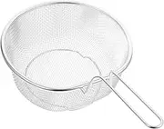 Luxshiny Noodle Colander Kitchen Hot Pot Strainer Reusable Hot Pot Baskets Spaghetti Strainer Spoon
