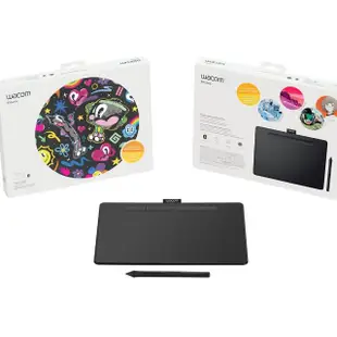 【Wacom】Intuos Comfort Plus Medium 藍牙繪圖板-黑色(CTL-6100WL/K0-C)