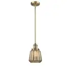 Innovations 1 Light Chatham Mini Pendant in Brushed Brass - 201S-BB-G146