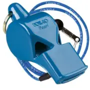 BLUE Fox 40 PEARL Whistle Official Coach Safety Alert Rescue FREE LANYARD