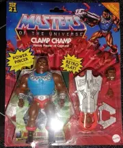 Masters of the Universe Origins Clamp Champ Action Figure Deluxe Set