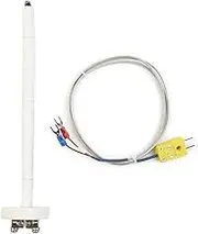 Heavy Duty Type K Probe Type K Probe Kit for High Temperature Measurement, 3.3Ft Cable, -58 to 2372°F (-50 to 1300°C) Range