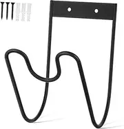 Abaodam Garden Hose Hook Hose Garden Hook Extension Cord Hanger Black Metal