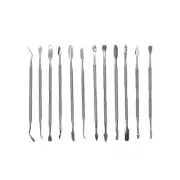 12 Piece Double-Ended Wax Carver and Spatula Set Jewelry Making Carving Tool
