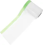 Gatuida Masking Film for Painting Automotive Masking Tape Plastic Paint Tape Dustproof Easy Removal Protects Delicate Surfaces