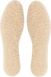 Kaps 100% natural Wool Winter Shoe insoles One Size - Cut To Size