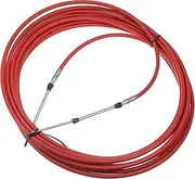 1pcs 36ft 433 Inch Throttle Shift Remote Control Box Cable Red Durable Material