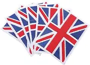 SHINEOFI 6pcs Flag Embroidery Cloth Patches for Fashionable DIY Repair Decorative Applique for Clothing Hats Bags and Crafts