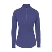 LIB806 RJ Classics Women's Libby Long Sleeve Shirt - Indigo Horseshoe NEW