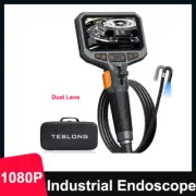 Endoscope Camera 1080P HD Dual Lens Borescope Inspection Camera 4.5" IPS 8.5mm