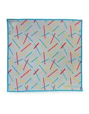 [Declic] Styx Pattern Pocket Square in Grey