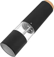 LeoLeoii Pepper Battery Pepper Mill Pepper Crusher Automatic Salt Automatic Salt Pepper Electric Pepper Salt Pepper Shaker Pom Without Salt Shaker