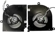 BS5405HS-U4W/U4X Laptop CPU GPU Cooling Fans for MSI for Stealth 15M-A11UEK MS-1562 A11SEK A11SDK Computer PC Fan Cooler Radiator(CPU GPU Both)