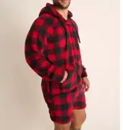 Chubbies The Lumberjack Of All Trades High Pile Fleece One Piece Men's Small