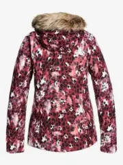 Brand New Womens 2021 Roxy Jet Ski Snow Jacket Oxblood/ Red Leopold