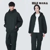 在飛比找momo購物網優惠-【MUJI 無印良品】男撥水加工尼龍風衣外套(共4色)