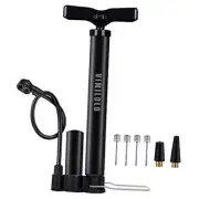Bike Pump, Air Bicycle Pump Inflator for Presta and Schrader Classic/No Gauge
