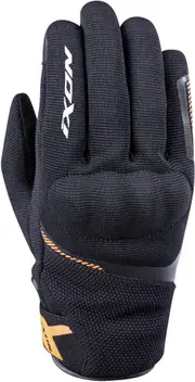 Ixon Pro Blast Ladies Motorcycle Gloves, black-gold, Size XL for Women Black Gold