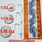 50 pack - MIXED - White- Yellowtail Snapper Jigs - Mustad Saltwater Hook