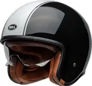 Bell TX 501 Rally, open face helmet , color: Black/White , size: S