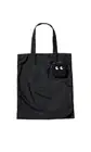 BNWT UNIQLO x ANYA HINDMARCH Packable Bag Black Small Pouch Tote Black Eyes