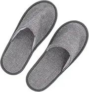 Healeved Portable Folding Slippers Home Travel Indoor Slippers Safe Comfortable Guest Footwear