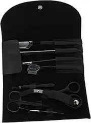 VICASKY 1set Eyebrow Grooming Tools Kit Durable Eyebrow Scissors Razor Comb Tweezers for Makeup for Men Women Easy to Use 8pcs