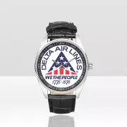 Delta Airlines 1976 vintage logo Airlines Pilot Aviation Watch