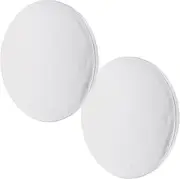 CALLARON 2pcs Aluminum Foil Cake Boards Delicate Cake Transfer Plates Non-stick Design for Transport Muffins and Desserts for Home Bakery Use