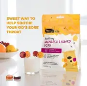 Comvita Kids UMF 10+ Manuka Honey Soothing 15 Pops