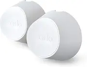 Arlo Certified Accessory - Magnetic Wall Mounts - Set of 2, Indoor or Outdoor Use, Compatible with Arlo Ultra, Ultra 2, Pro 3, Pro 4 and Pro 3 Floodlight Cameras, White - VMA5000, VMA5000-10000S
